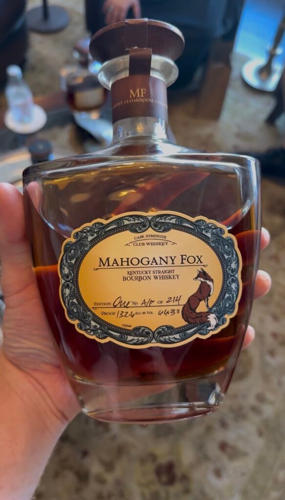 Mahogany Fox bourbon blend one