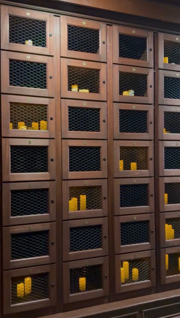 Mahogany Fox membership lockers