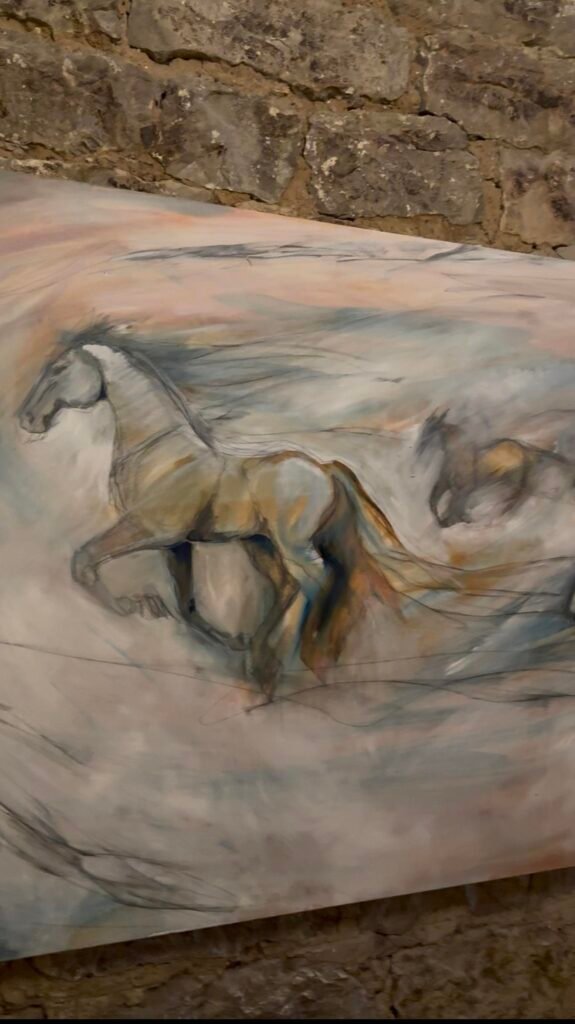 Original horse art by Sherri Carter