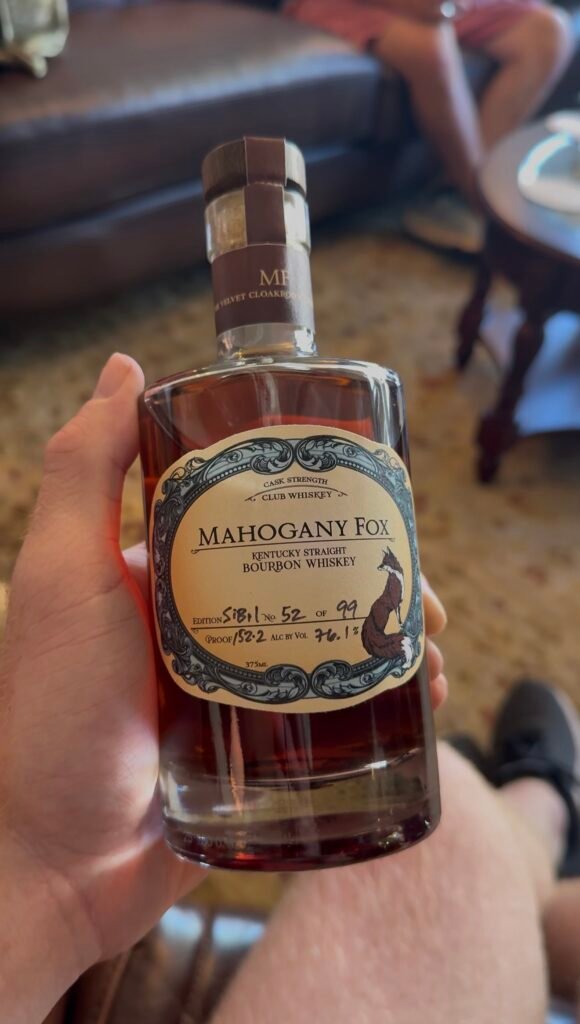 Mahogany Fox Single Barrel Bourbon