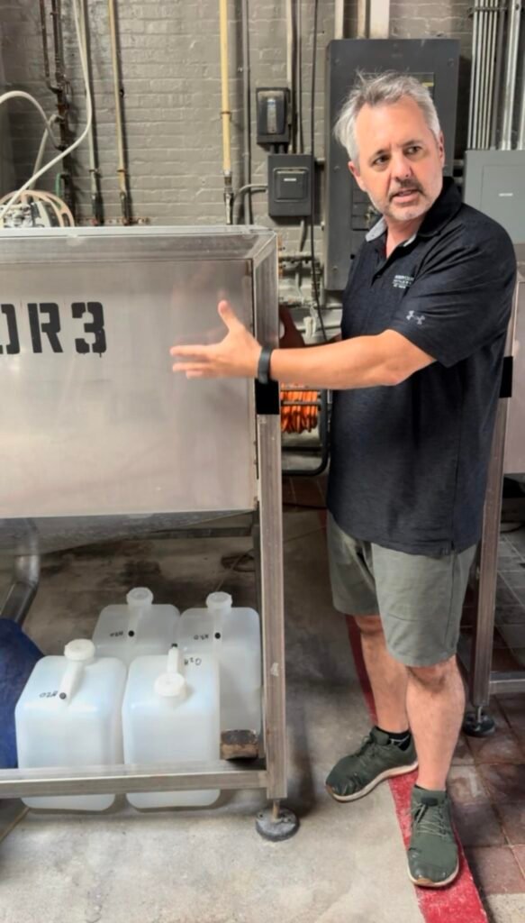 Dave walks us through their unique distillation process