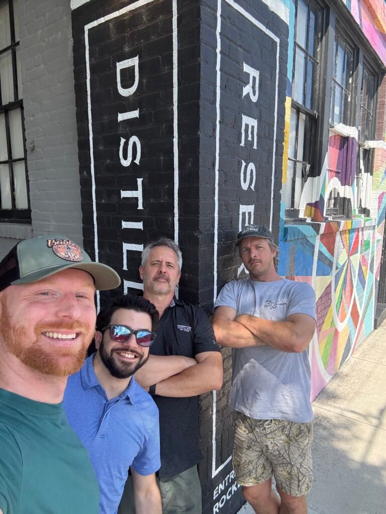 (L to R) Ethan Pope, David Aponte, Dave Cuttino, Nick Vaughan