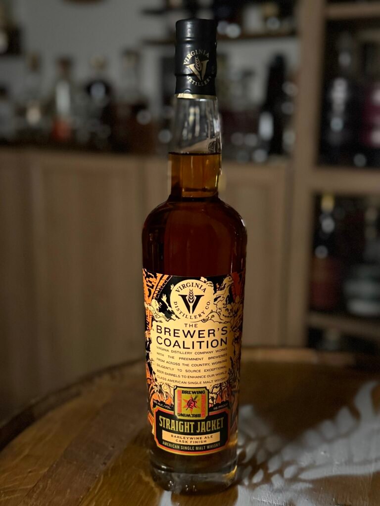 Virgina Distilling Co's "Straightjacket" barleywine finished American single malt